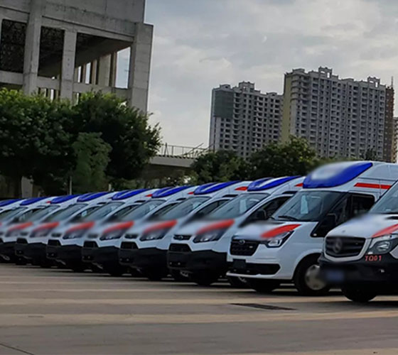 东辽县服务车队展示