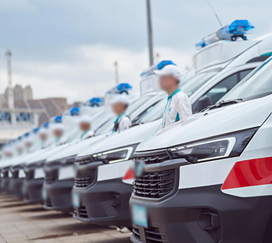 东辽县服务车队展示